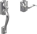 Schlage Lock Company FE285 625 Acc CAM LH Lower Half Handleset, Bright Chrome