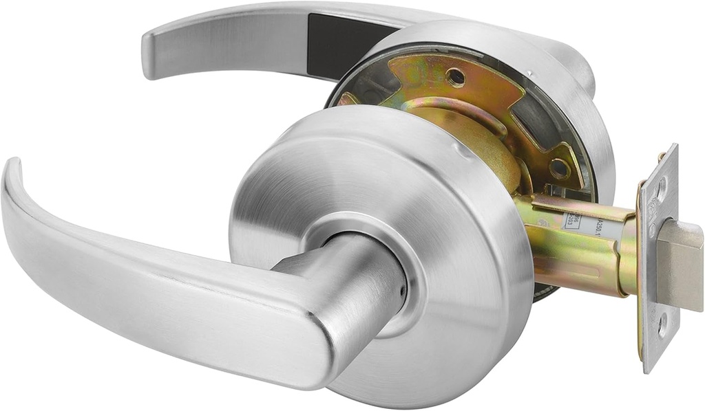 Yale PB4601LN LKST 497 Door Lockset, Chrome/Satin Chrome