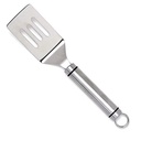 Norpro Stainless Steel Short Slotted Turner, 1-Pack, Silver