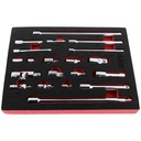 ABN Socket Accessory Extension Set - 20Pc Steel Mirror Finish Tool Extension Set