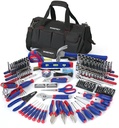 WORKPRO 322-Piece Home Repair Hand Tool Kit Basic Household Tool Set Include Carrying Bag