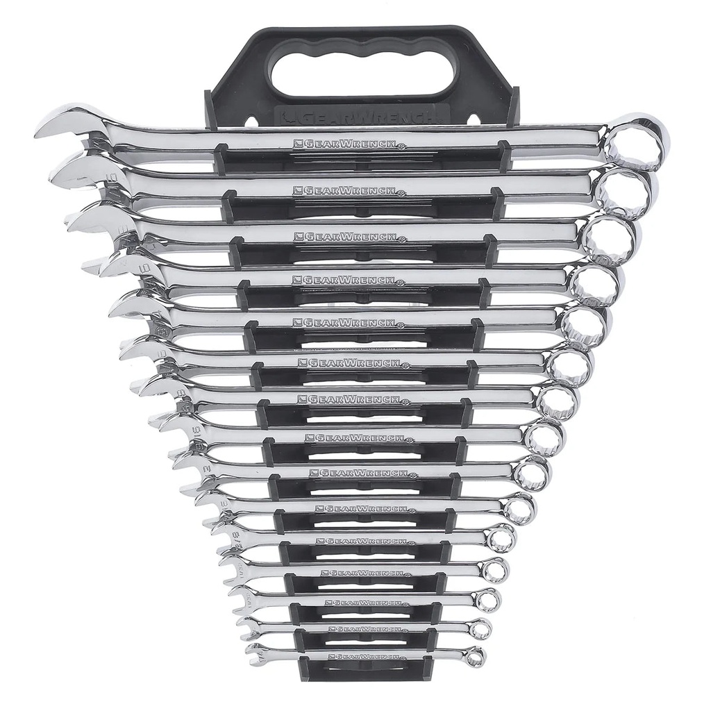 Gearwrench 81901 15 Piece Sae Combination Wrench Set
