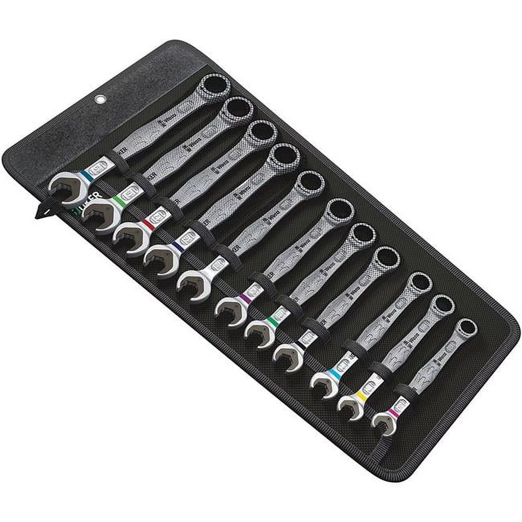 Wera 020013 Joker Combination Wrench Pouch Set - 11 Piece Metric