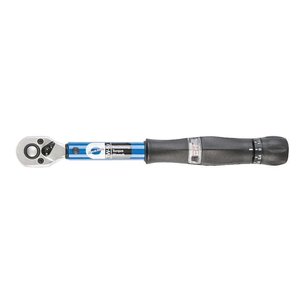 Park Tool TW-5.2 3/8" Ratcheting Click-Type Torque Wrench 2-14 Nm Range W/ Case