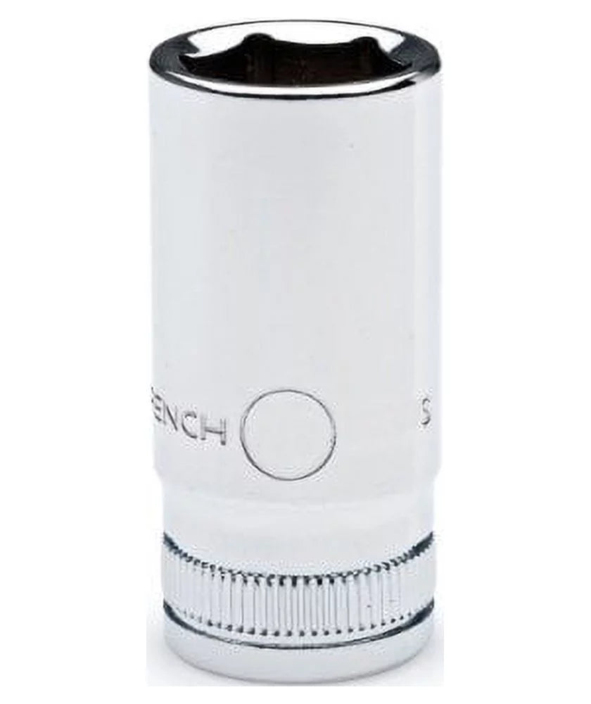Gearwrench 80390S-06 8Mm Mid Length 3/8" Drive 6 Pt. Chrome Sockets