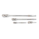 Gearwrench 120Xp Full Polish Flex Handle Teardrop Ratchet Set 4Pc