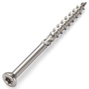 BOLT DROPPER Deck Screw Flat 8X2" Stainless Screws, (350 Pack) Torx Drive, Type 17 Wood Cutting Point, 18-8 (305) Stainless Steel, Hidden Fasteners Corrosion Resistant, Deck Screws