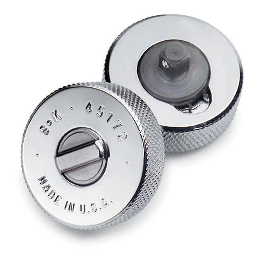 SK 45172 Thumbwheel Ratchet - 3/8-Inch Drive Hand Tool, Professional Metal Enclosure, Corrosion Resistant Fractional Tools. Chambered Metric Socket Assortments