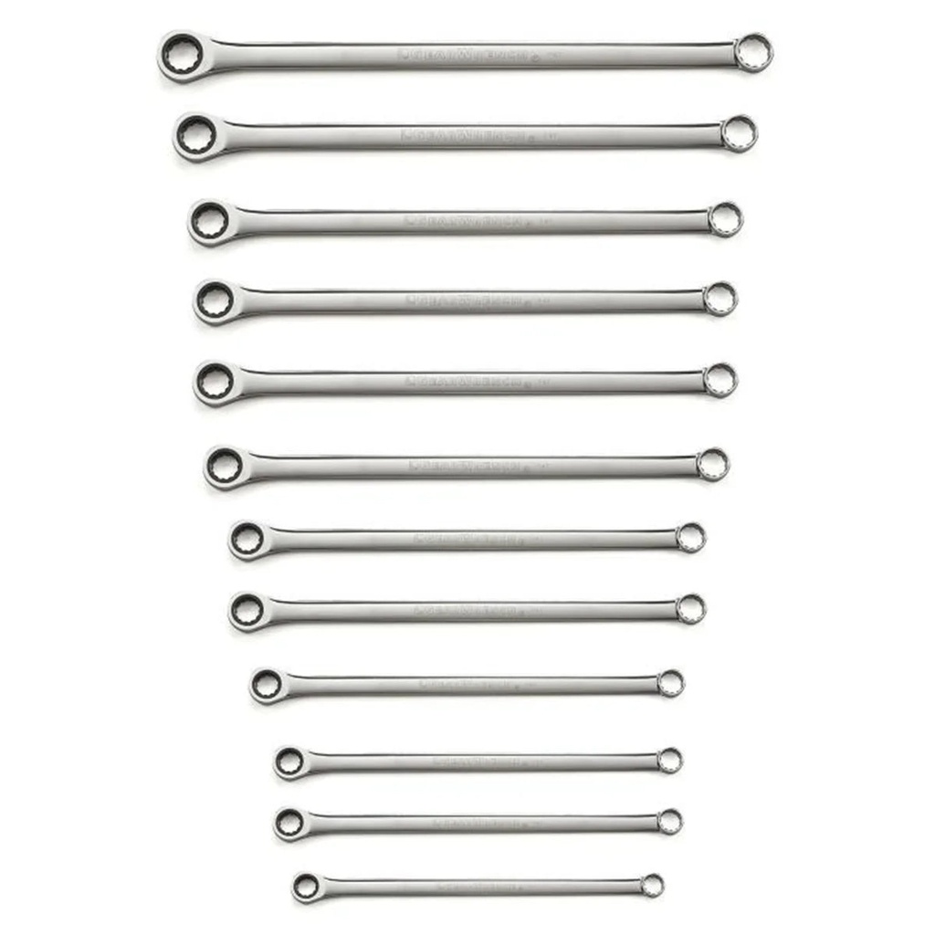 Gearwrench KDT85988 12Pc XL Gearbox Double Box Ratcheting Wrench Set- Metric