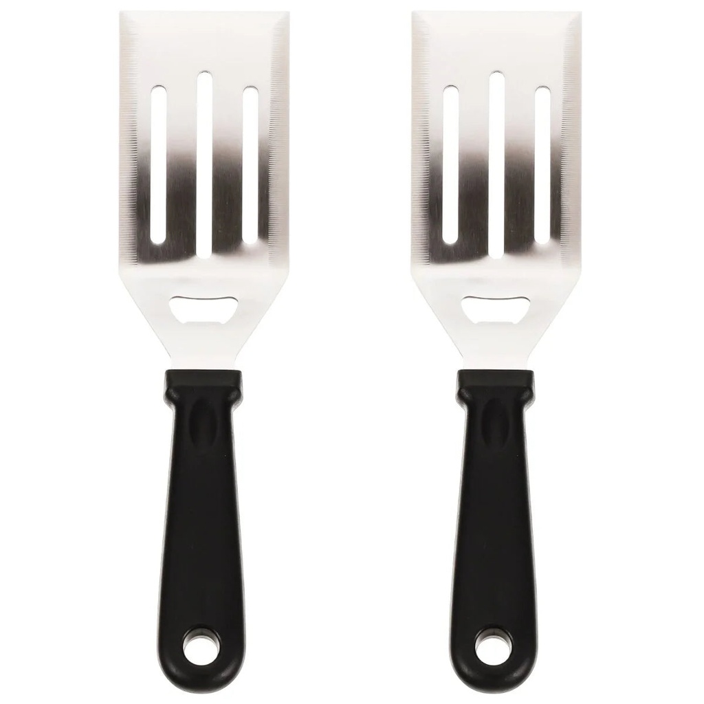 2Pcs Stainless Steel Small Spatula for Kitchen Use Metal Spatula