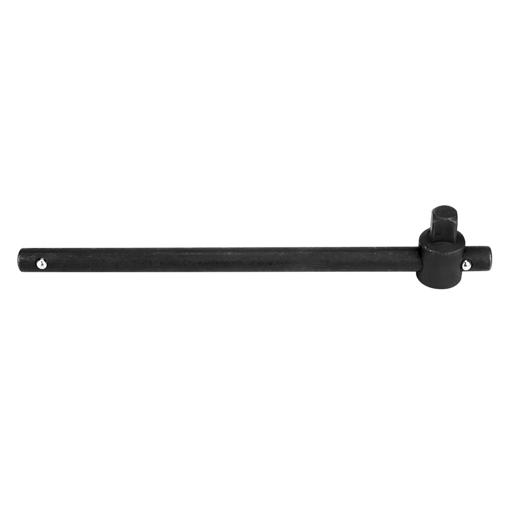 Heavy Duty Sliding T-Handle Socket Wrench Breaker Bar, Chrome Molybdenum Steel, 1" Drive, Ergonomic Design, 500Mm Length, Versatile Durable for Vehicle Maintenance DIY Projects