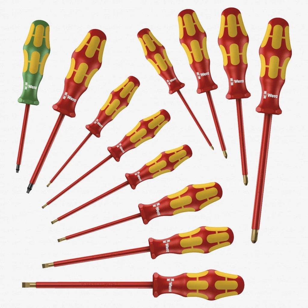 Wera Insulated Screwdriver Set, Nmpcs12 05347900001
