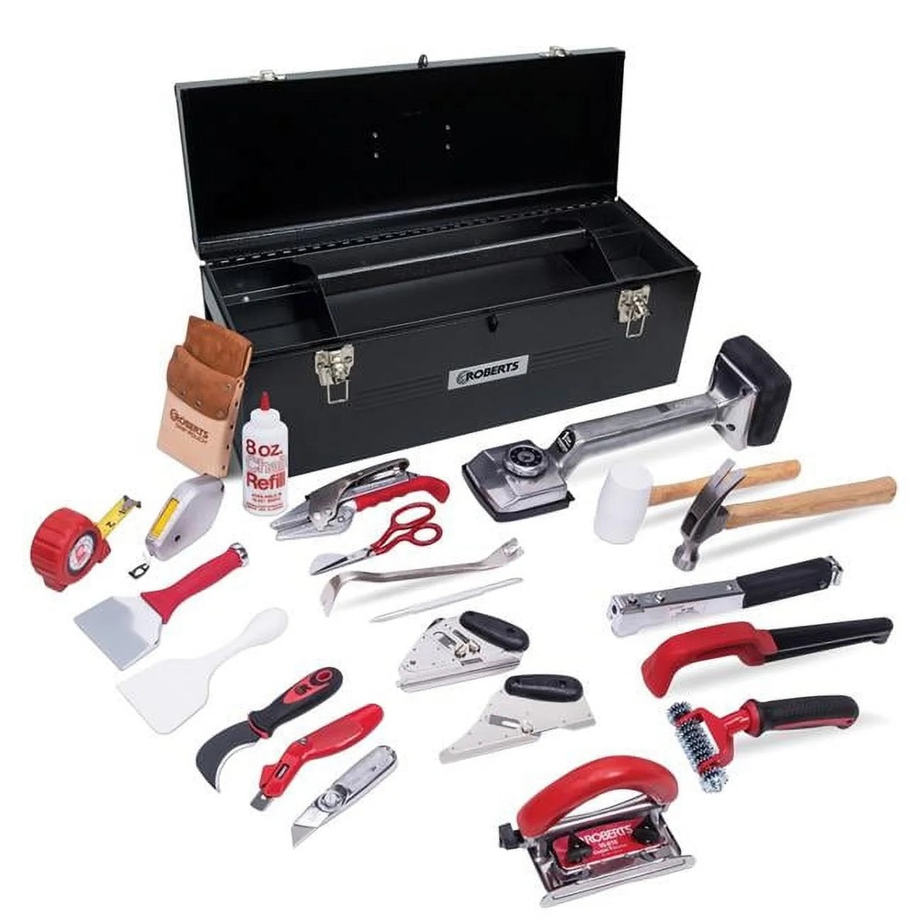 Roberts Carpet Installation Kit W/24 in Tool Box 10-750