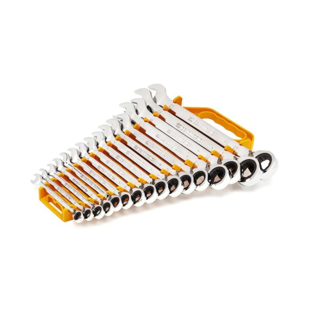 Gearwrench EHT9602N 16 Piece Metric Reversible Combination Ratcheting Gearwrench Set