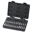 Gearwrench 80726 36 Piece Master Torx Set with Hex Socket Bits