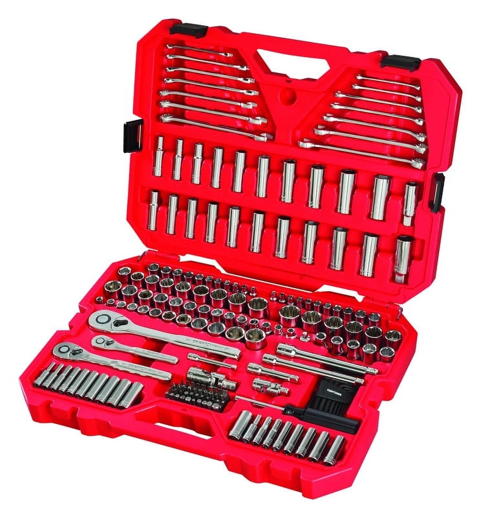 CRAFTSMAN Mechanics Tool Set, Sae/Metric, 189-Piece (CMMT12034)