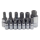 ATD Tools ATD-13795 Tamperproof Metric Hex Bit Socket Set - 13 Piece