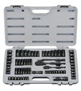 STANLEY 92-824 Black Chrome and Laser Etched 69-Piece Socket Set