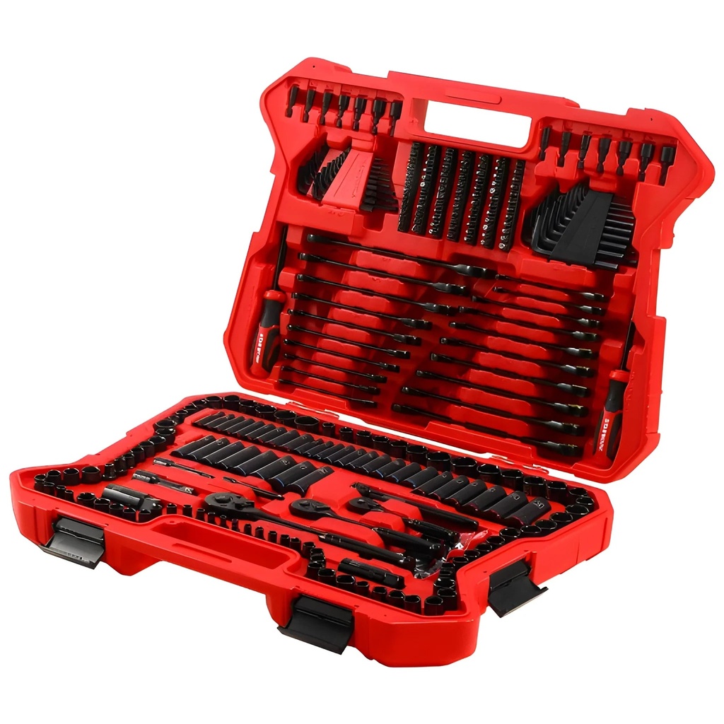 STARWORK True Mechanic™ 303-Piece Mechanics Tool Set,120T Ratcheting Wrench