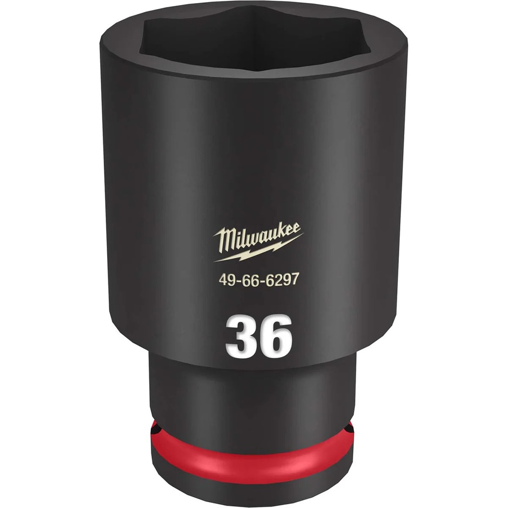 Milwaukee Tool SHOCKWAVE Impact Duty 1/2"Drive 36MM Deep 6 Point Socket