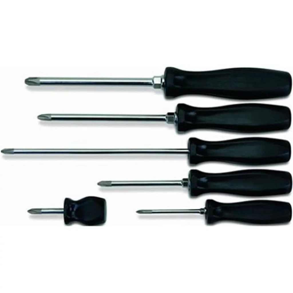 Williams 100P-6PD 6-Piece Premium Phillips Screwdriver Set