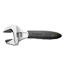Kesoto Adjustable Ratchet Wrench Bathroom Spanner Wide Opening High Carbon Steel Accessories Heavy Duty Spanner for Gaps Home Repair 12 Inch