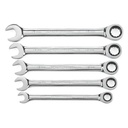 Gearwrench Ratcheting Wrench Set 5 Pc. Metric Combination