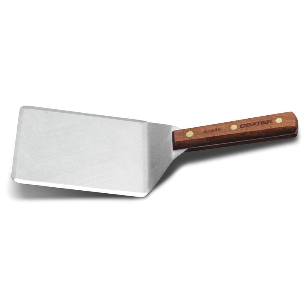 Dexter Russell 85869PCP Wood Handle 6 X 5 Hamburger Turner"