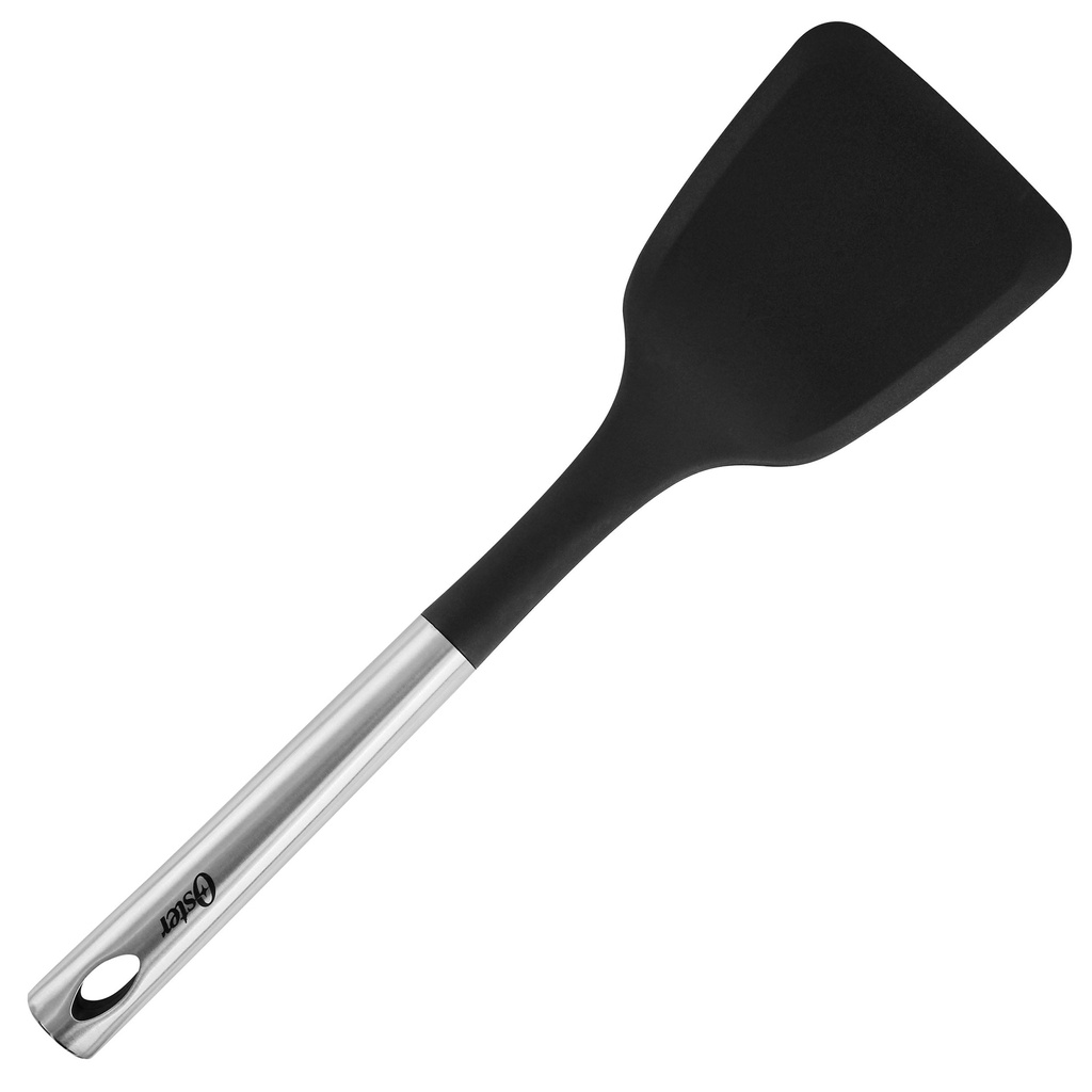 Oster Baldwyn Stainless Steel and Nylon Turner Kitchen Spatula in Silver