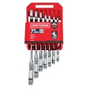 Craftsman Combination Wrench Set,12 Points,Chrome CMMT87009