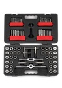 Craftsman Tap and Die Carbon Steel Set Metric Sae Combination 75 Pc. 52377