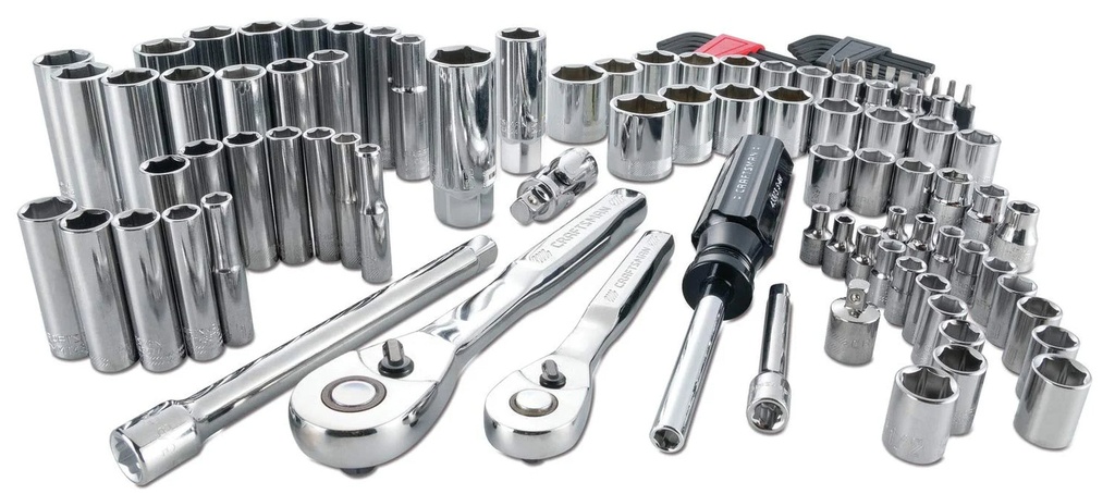 Craftsman CMMT12023 Mechanics Tool Set, Sae/Metric, 105-Pieces
