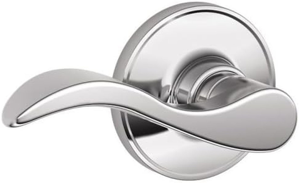 Schlage J10-SEV Seville Passage Leverset from the J-Series (Formerly Dexter), Polished Chrome