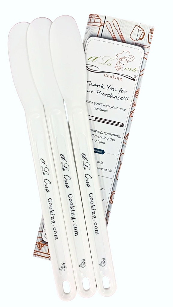 ORIGINAL a La Carte Cooking Kitchen Blender Spatulas (Set of 3), Durable Tool, Utensil, Gadget & Accessory