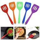 4 Pc Kitchen Spatula Silicone Turner Pancake Egg Heat Resistant Slotted Utensil