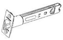 Kwikset: 5" Backset Latch, 3014DL 3 2PK