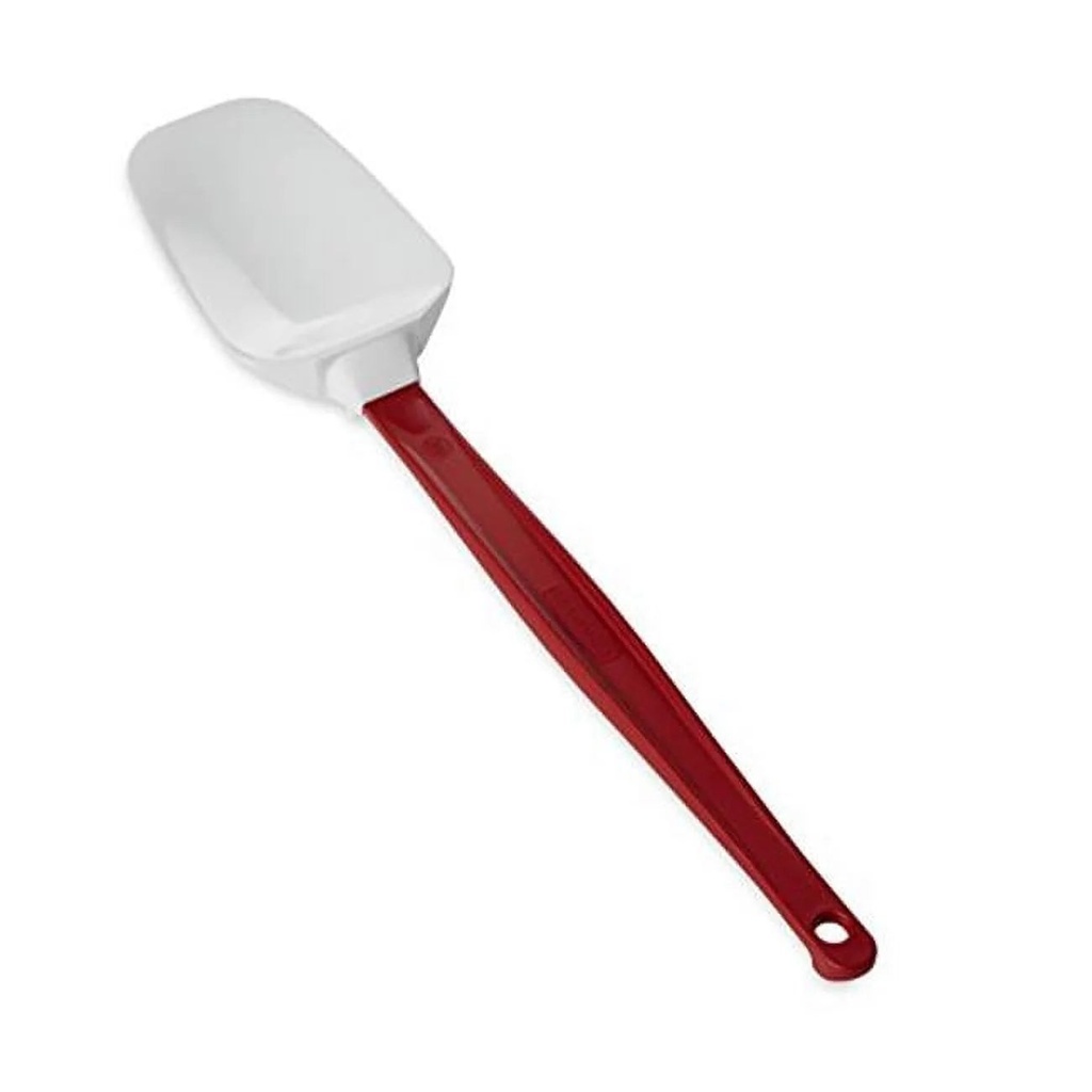 Rubbermaid Commercial Products FG196700RED High Heat Spoon Scraper Red - 13.5 In.