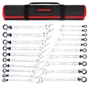STARWORK TRUE MECHANIC™ 20 Pc. Reversible Ratcheting Combination Wrench Set