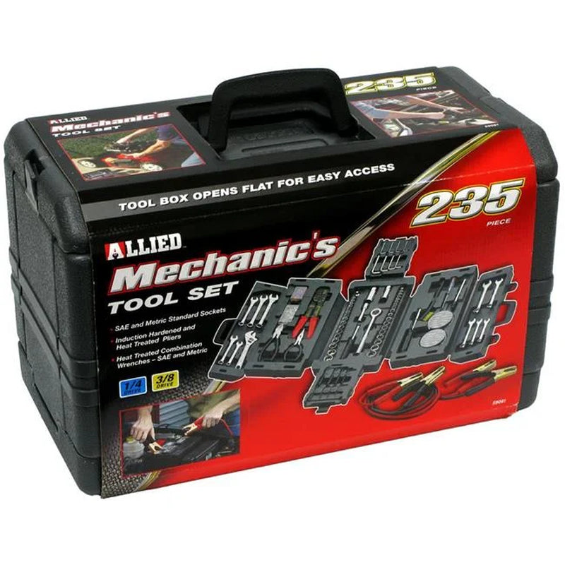 Mechanics Tool Set with Fold Out Case - 235 Piece