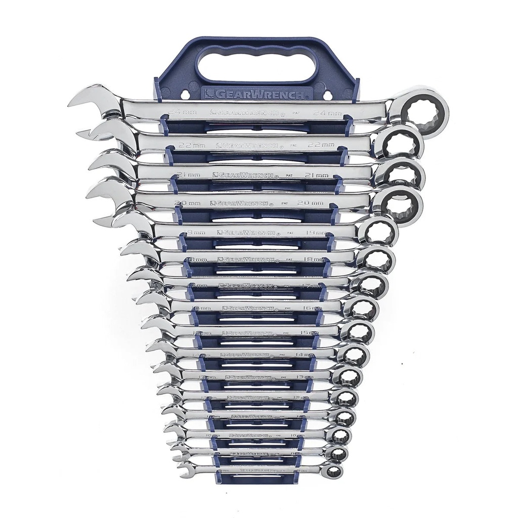 Gearwrench 9416 16 Piece Metric Master Combination Gearwrench Set