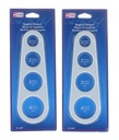 Lot of 2 Spaghetti Measure Kitchen Tool White Plastic 4 Serving Portion Control