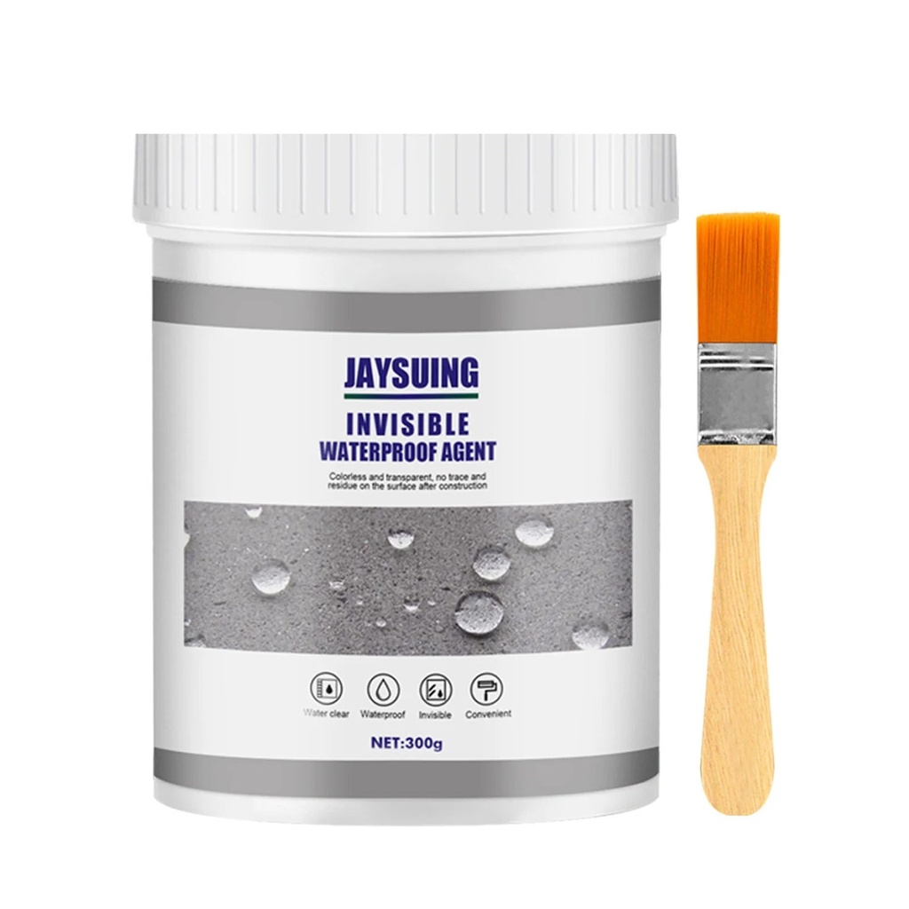 Universal Waterproof Hybrid Sealant - All Purpose Construction Adhesive for Diy&Professional Users, Excellent Bonding to Metal, Wood, Glass, Industrial Adhesives & Sealants | 1 Pack, Brush.