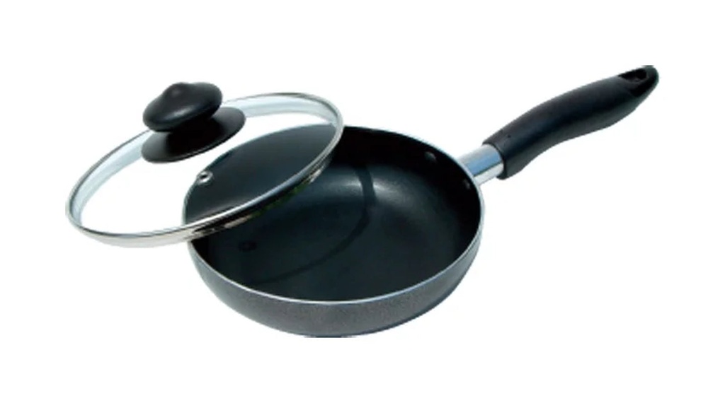 Bene Casa Aluminum Fry Pan 6 In. Black