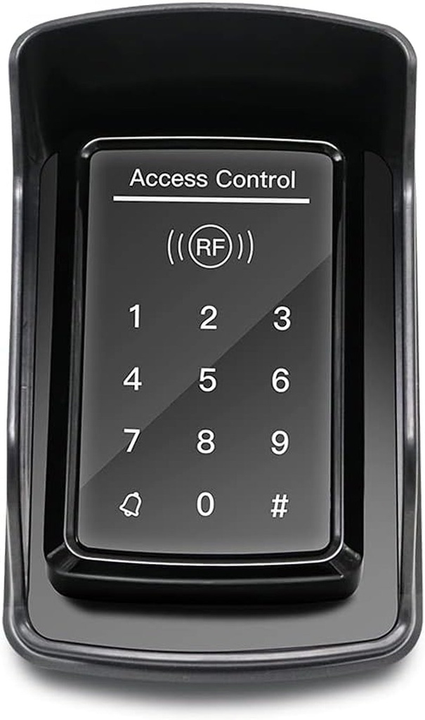 TOPENS TC175P Touch Panel Wired Keypad, Universal Keyless Entry Keypad DC 12V 24V for the Automatic Driveway Gate Opener, Magnetic Lock, Door Access Control System, Digital Code or RF ID Card