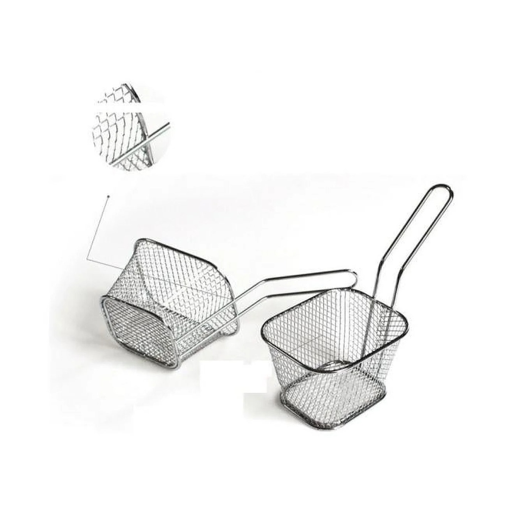 Olkpmnmk Kitchen Utensils Kitchen Essentials Steel Net Electroplate Stainless Block Square Frying Kitchen，Dining & Bar Kitchen Gadgets Clearance Items