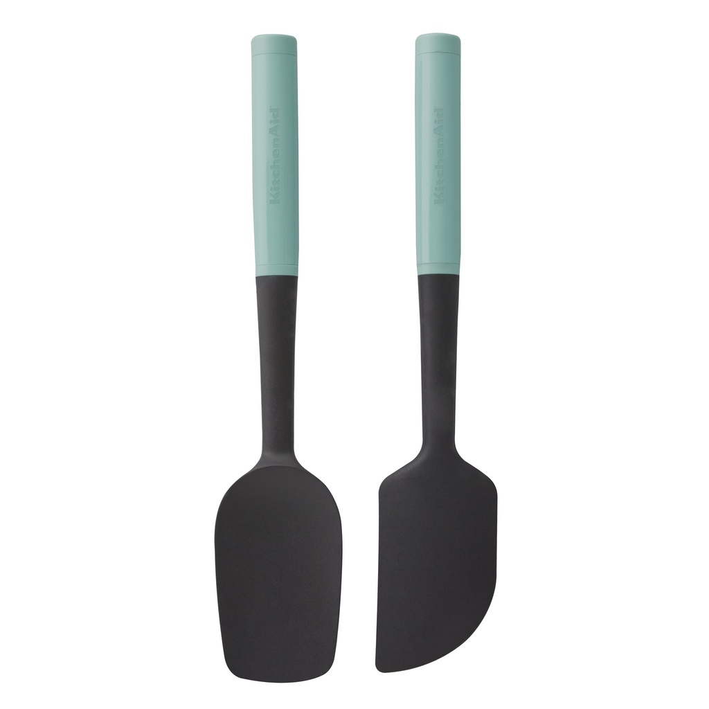Kitchenaid Universal 2-Piece Spatula Set in Aqua Sky