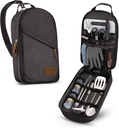 Wealers Portable BBQ Camp Kitchen Cooking Utensil Organizer Travel Set