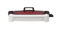 CRUXGG 2-In-1 Smokeless Indoor Ceramic Nonstick Grill & Griddle - Snow