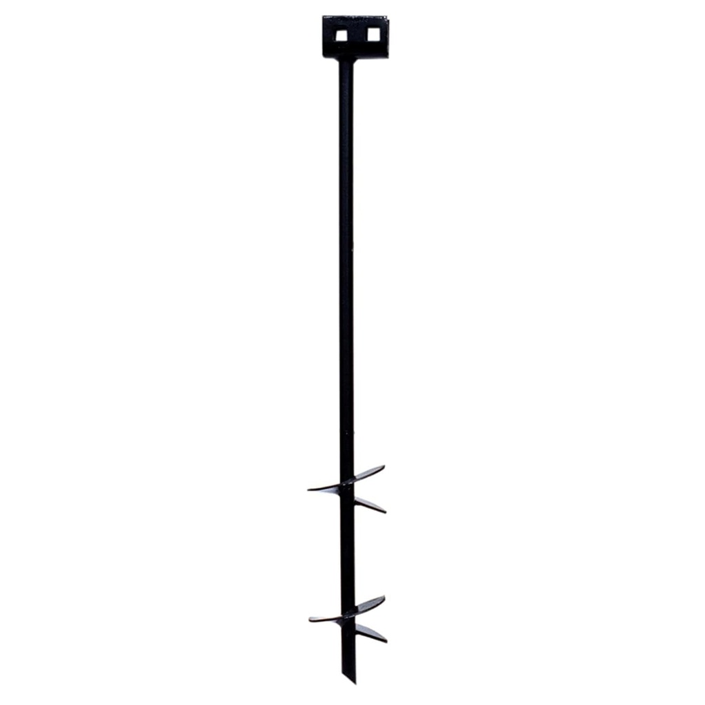 Tie down Engineering 59090M Iron Root Double Head Double Helix Earth Anchor - 5/8" D X 30" L X (2) 4" Helix, Class 2 - Pack of 8