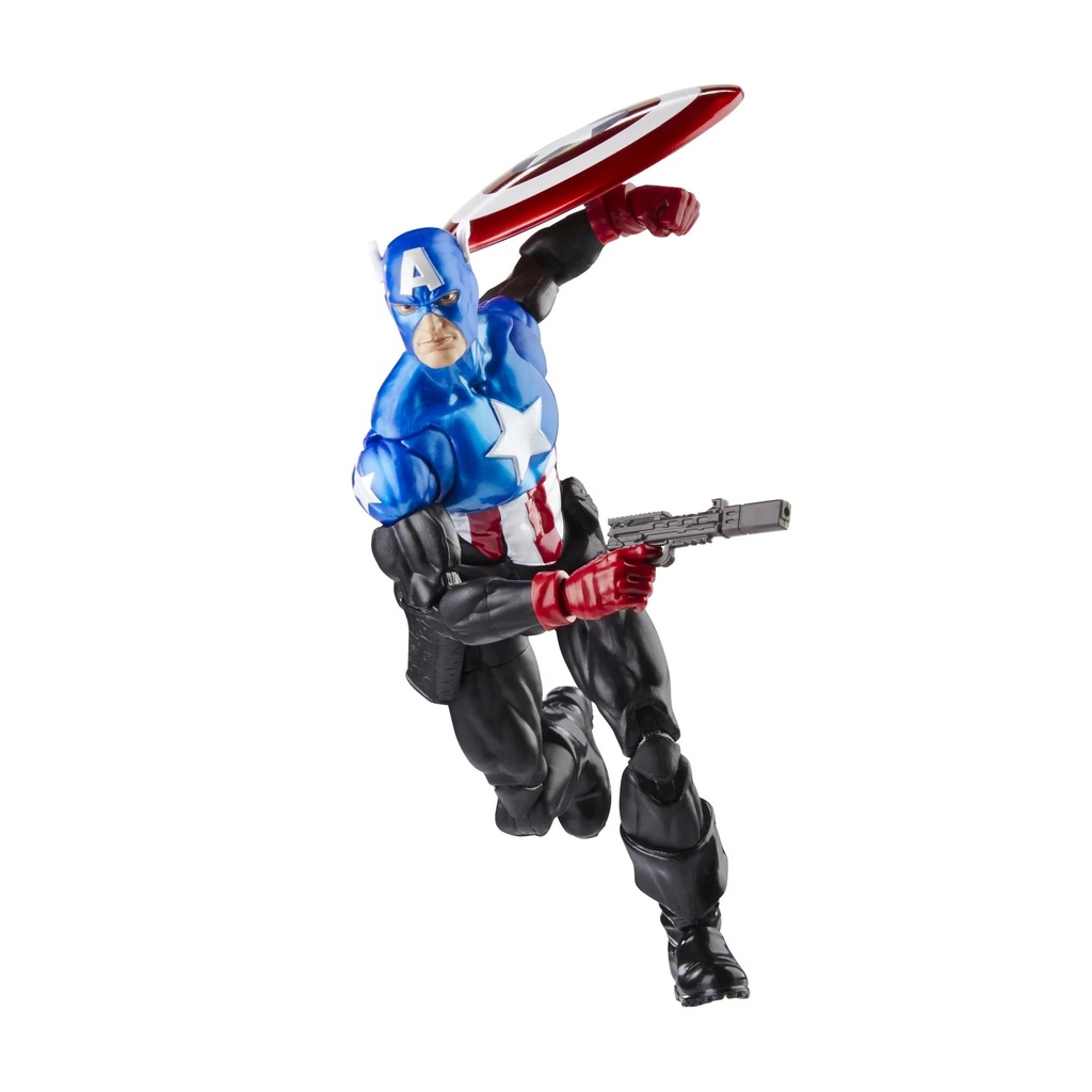 Marvel Legends Series Captain America Bucky Barnes Avengers 60Th Anniversary Action Figure
